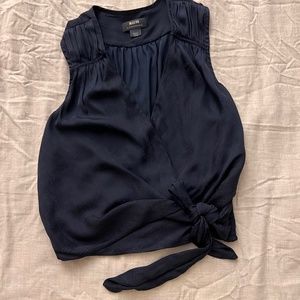 Navy blouse